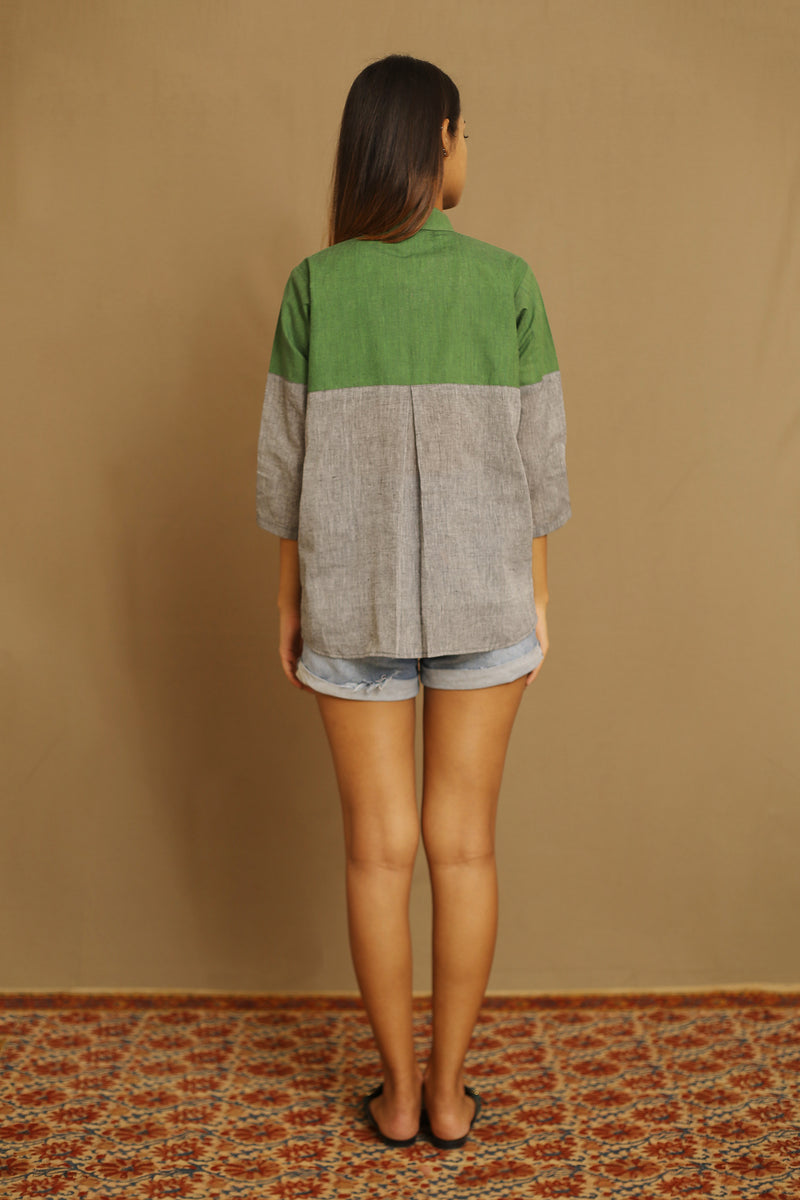 Green & Grey - Shirt